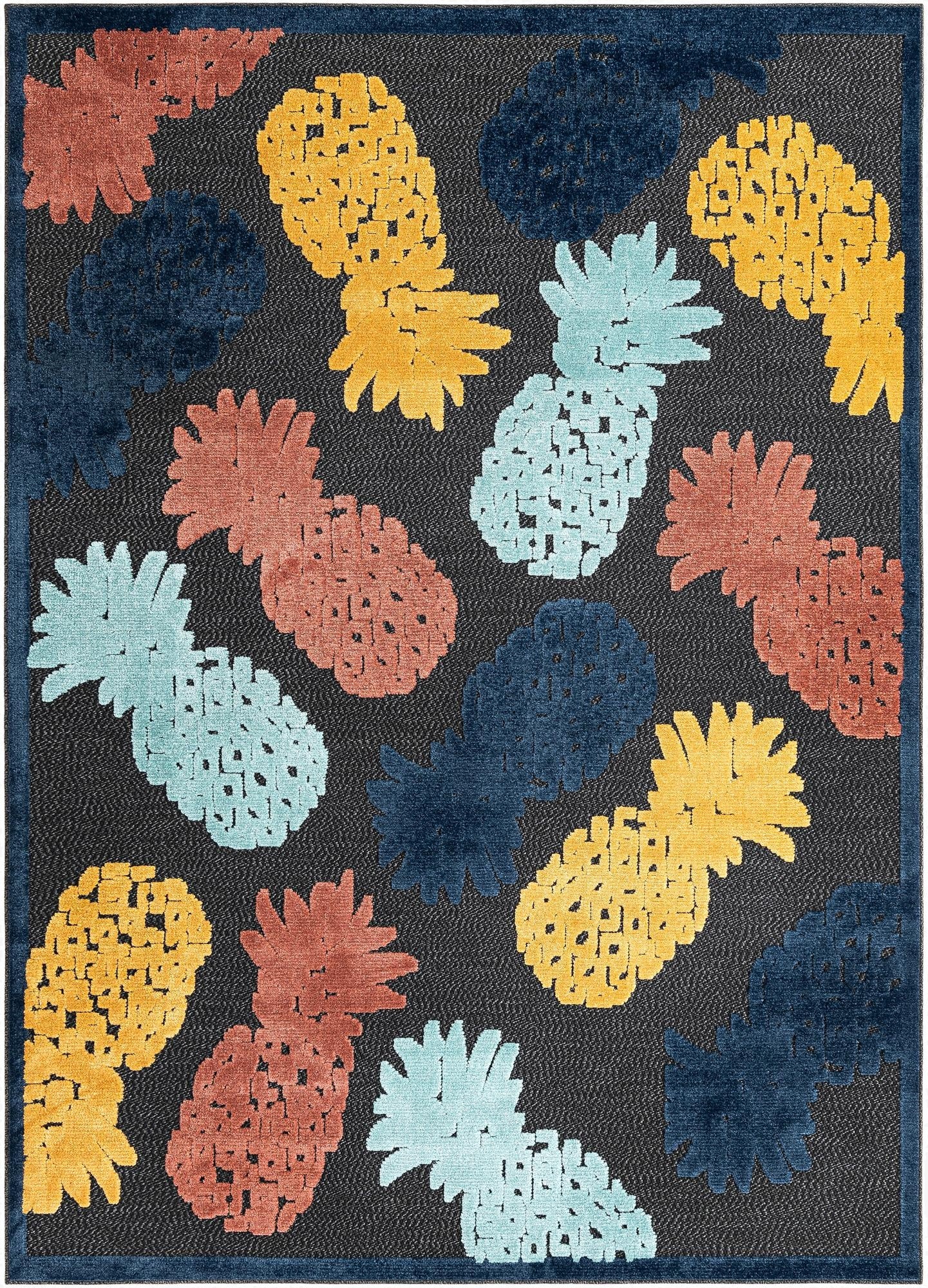  7' x 10'  Washable Belize Indoor / Outdoor Rug