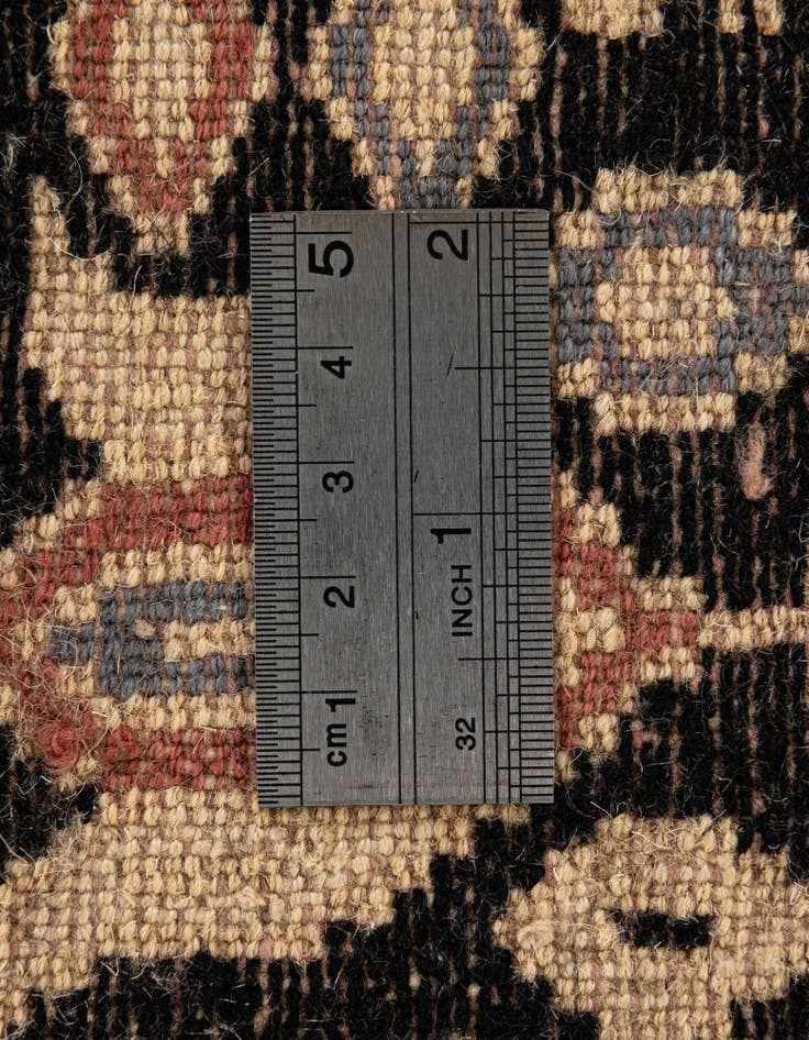 Detail image of  4' 2 x 5' 11  Hand Knotted Bokhara Oriental Rug