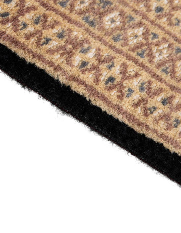 Detail image of  4' 2 x 5' 11  Hand Knotted Bokhara Oriental Rug