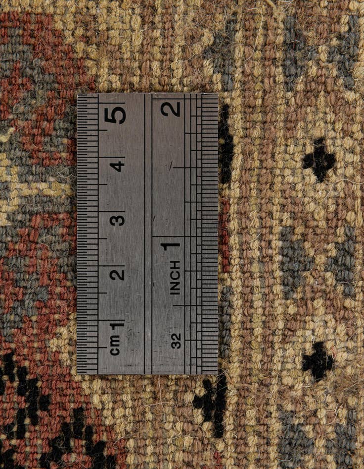 Detail image of  4' 2 x 6' 1  Hand Knotted Bokhara Oriental Rug