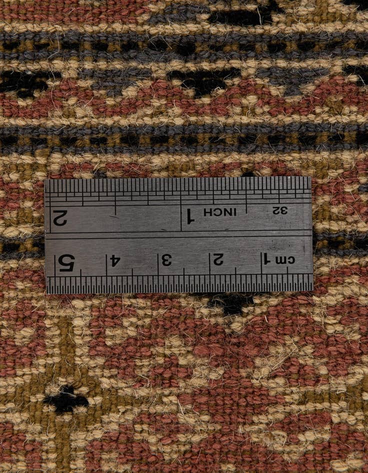 Detail image of  4' 3 x 5' 10  Hand Knotted Bokhara Rug