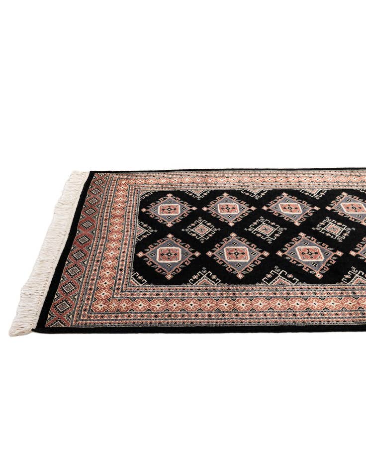 Detail image of  4' 3 x 5' 10  Hand Knotted Bokhara Rug