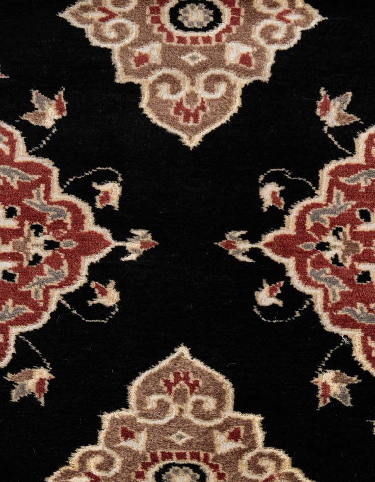 Detail image of  4' 3 x 6'  Hand Knotted Bokhara Oriental Rug