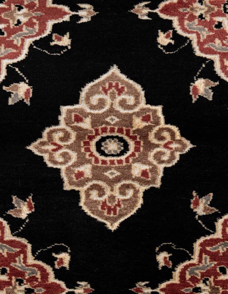 Detail image of  4' 3 x 6'  Hand Knotted Bokhara Oriental Rug
