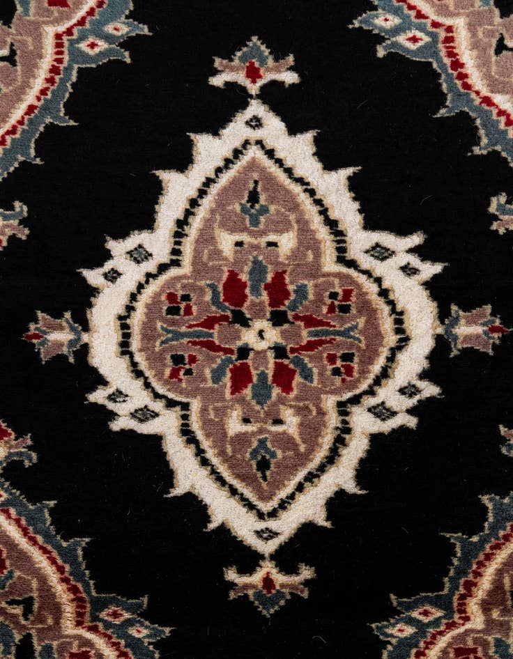 Detail image of  4' 3 x 5' 8  Hand Knotted Bokhara Rug