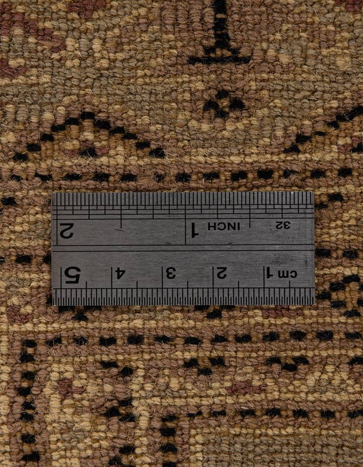 Detail image of  4' 2 x 6' 4  Hand Knotted Bokhara Oriental Rug