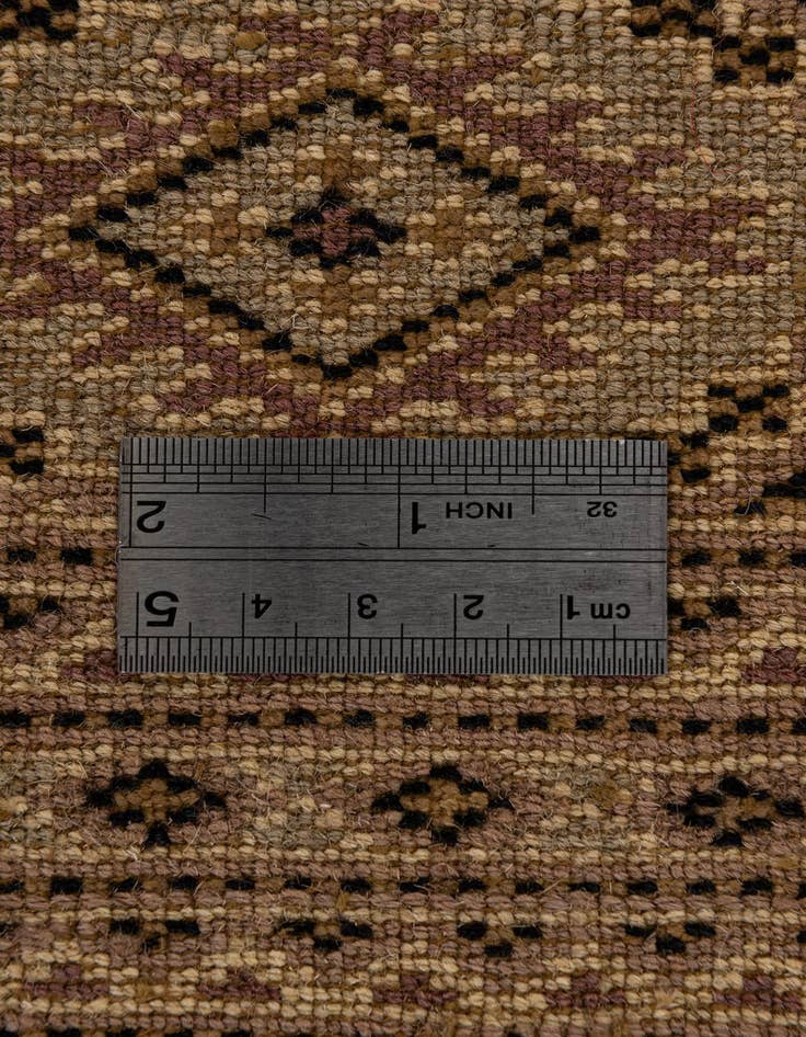 Detail image of  4' 4 x 5' 8  Hand Knotted Bokhara Oriental Rug