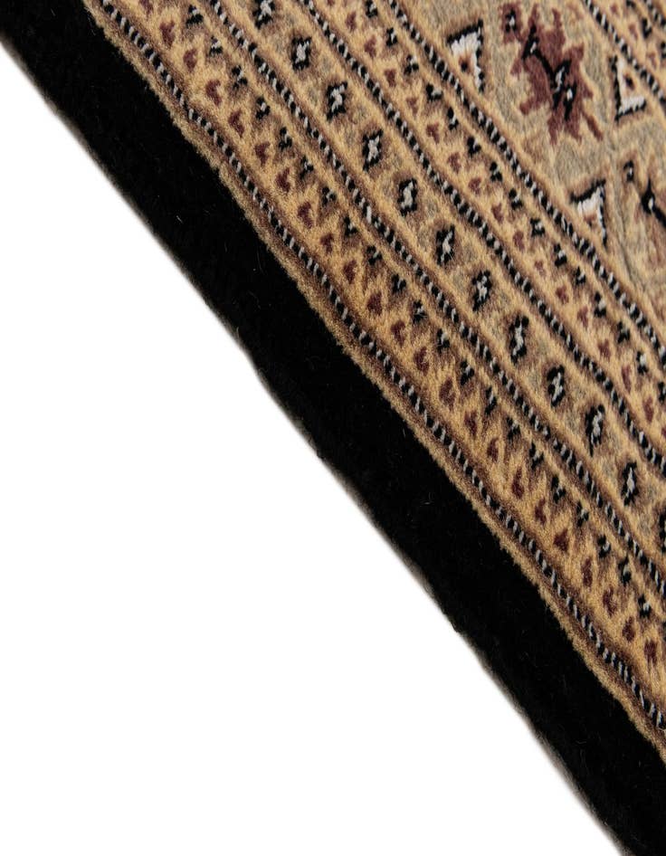 Detail image of  4' 4 x 5' 8  Hand Knotted Bokhara Oriental Rug