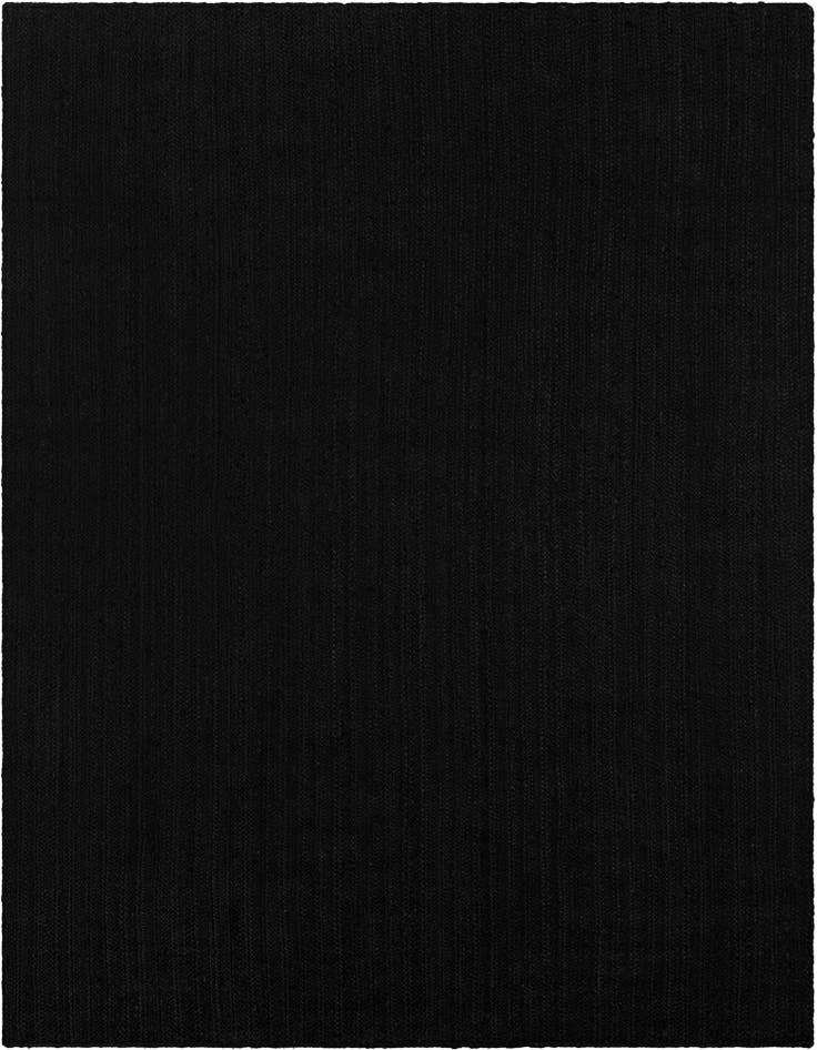 Detail image of  7' 10 x 10'  Hand Braided Jute Rug