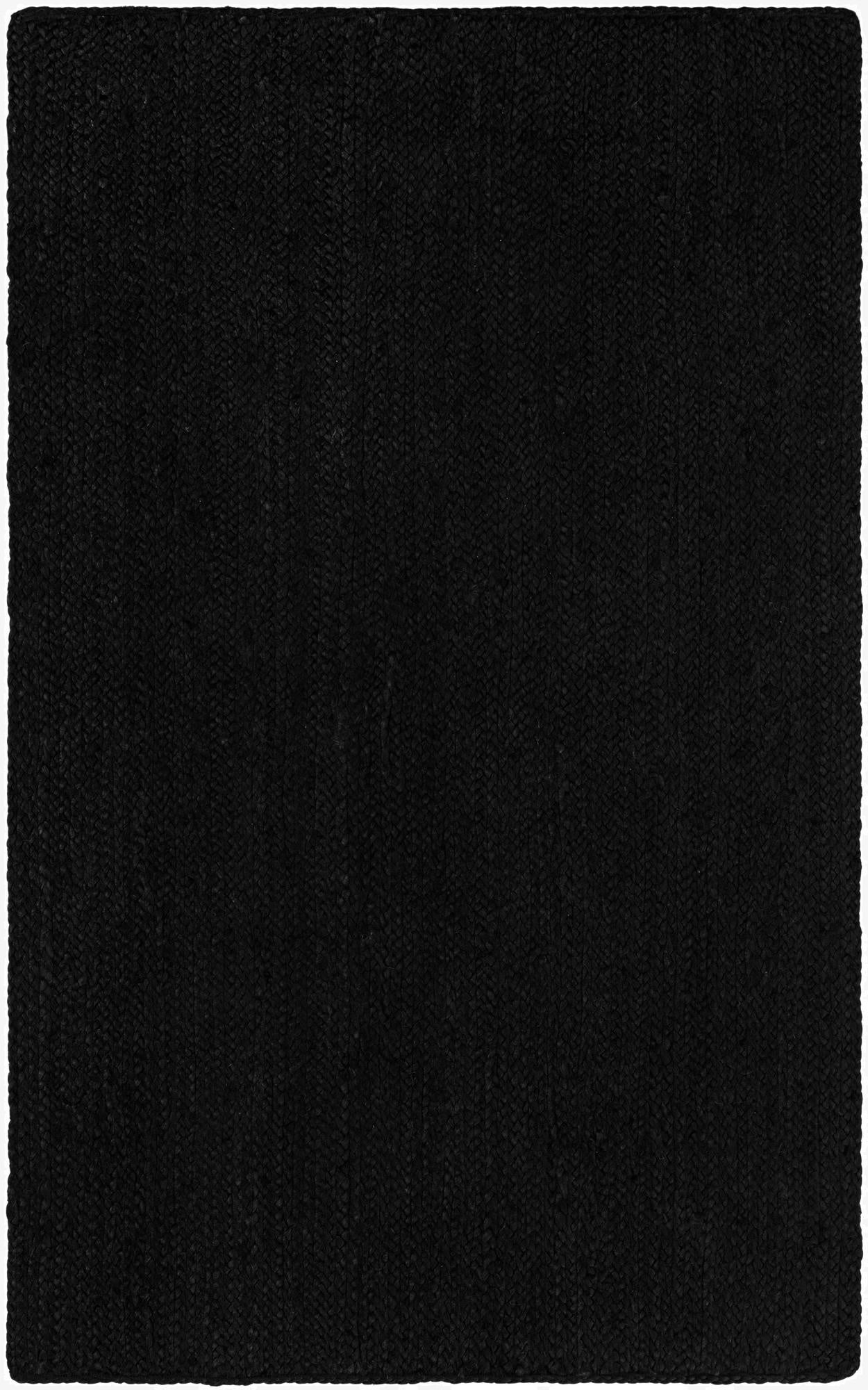  3' 1 x 5' 1  Hand Braided Jute Rug