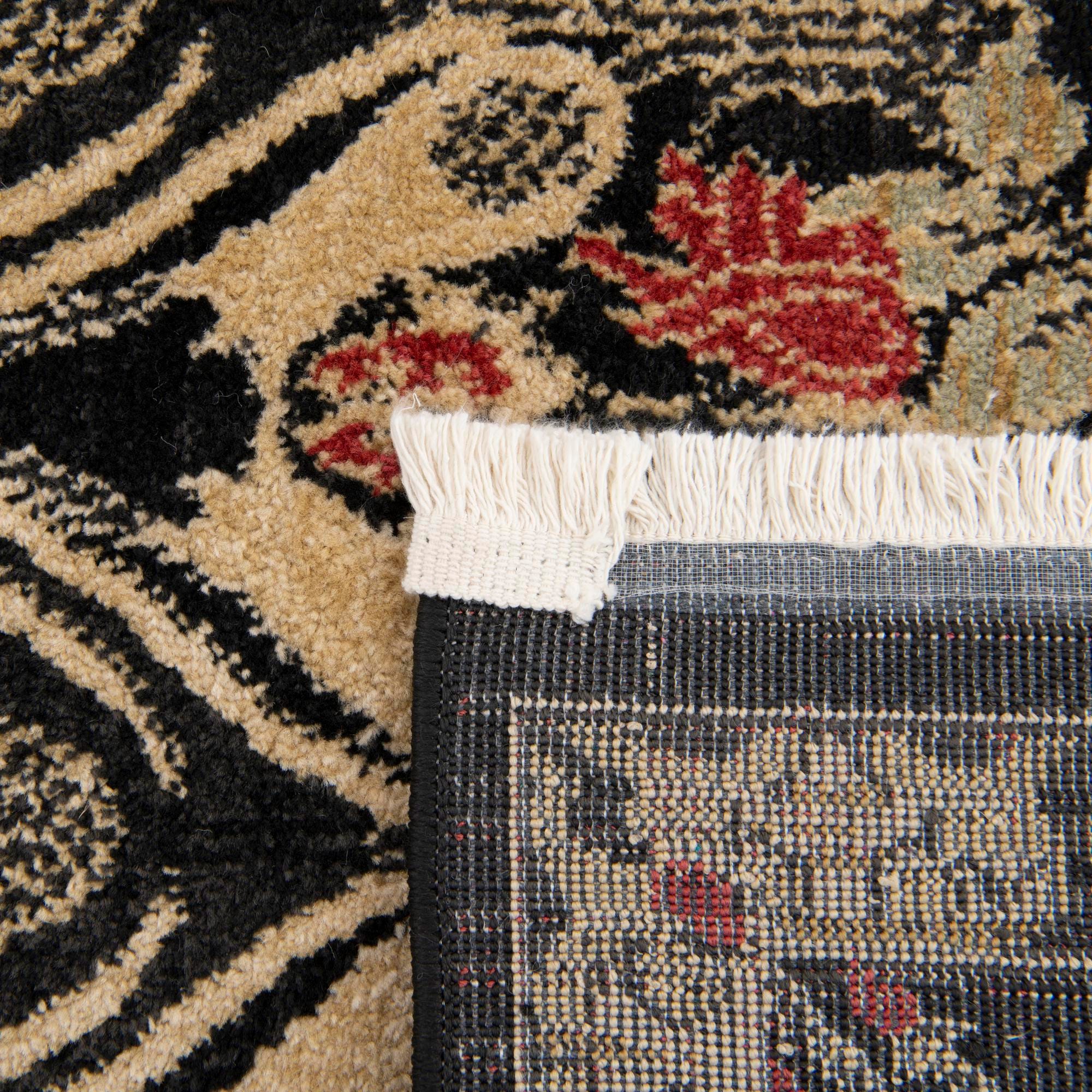 Black 8' x 11' Chelsea Rug | Rugs.com