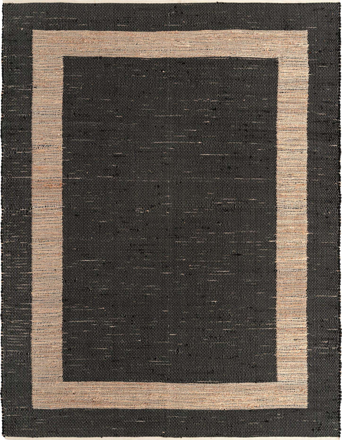 Primary image  9' x 12'  Hand Woven Chindi Jute Rug