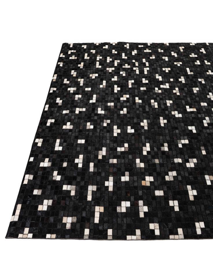 Detail image of  7' 11 x 9' 11 Cowhide - Patchwork Rug