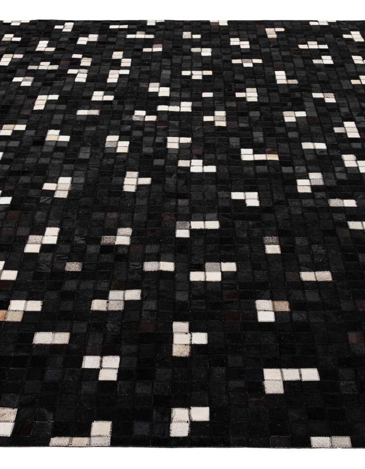 Detail image of  7' 11 x 9' 11 Cowhide - Patchwork Rug