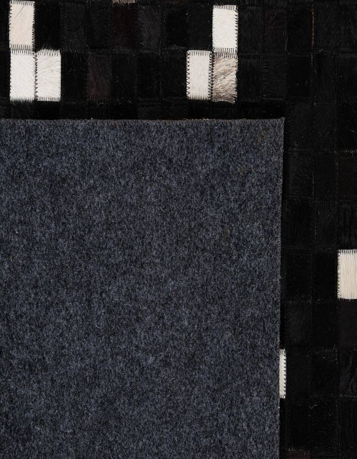 Detail image of  7' 11 x 9' 11 Cowhide - Patchwork Rug