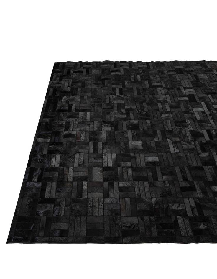 Detail image of  8' 2 x 10' 1 Cowhide - Patchwork Rug