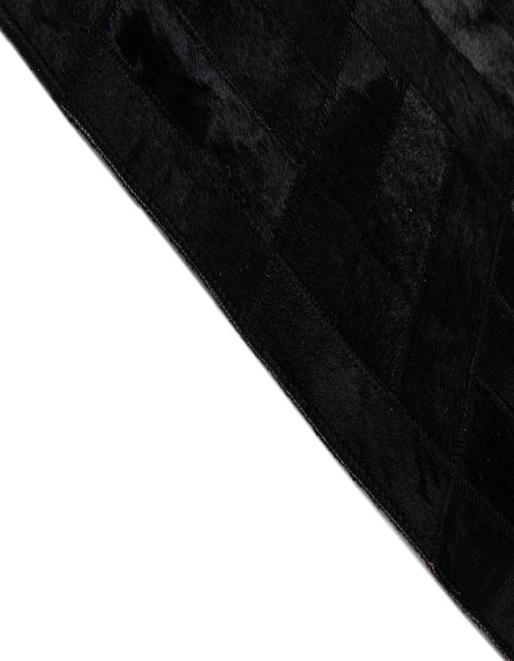 Detail image of  8' 2 x 10' 1 Cowhide - Patchwork Rug