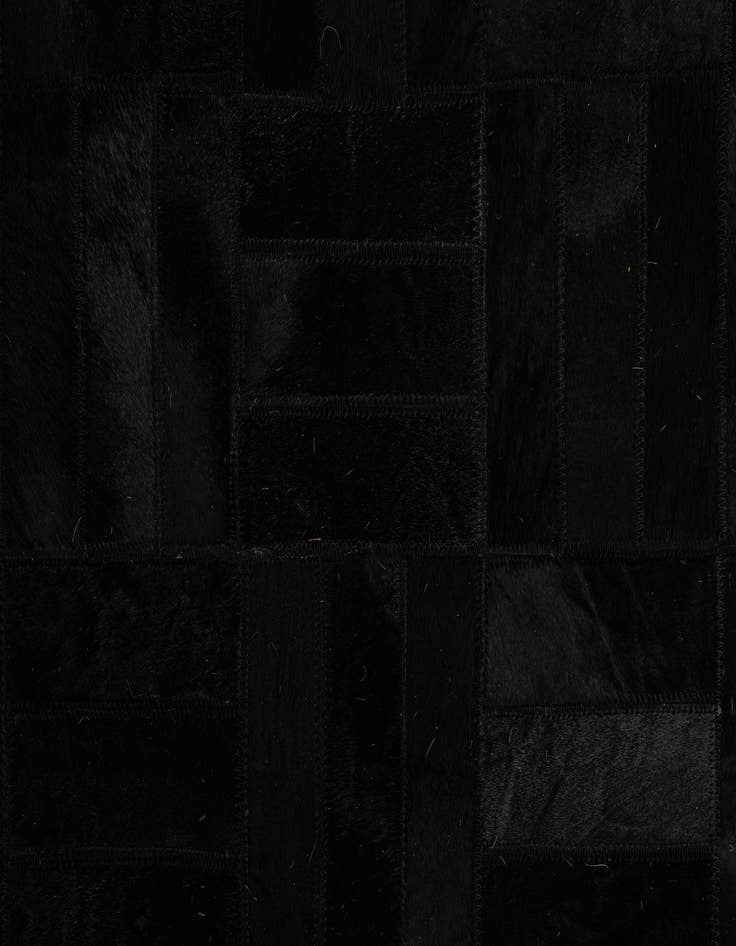 Detail image of  8' 2 x 10' 1 Cowhide - Patchwork Rug