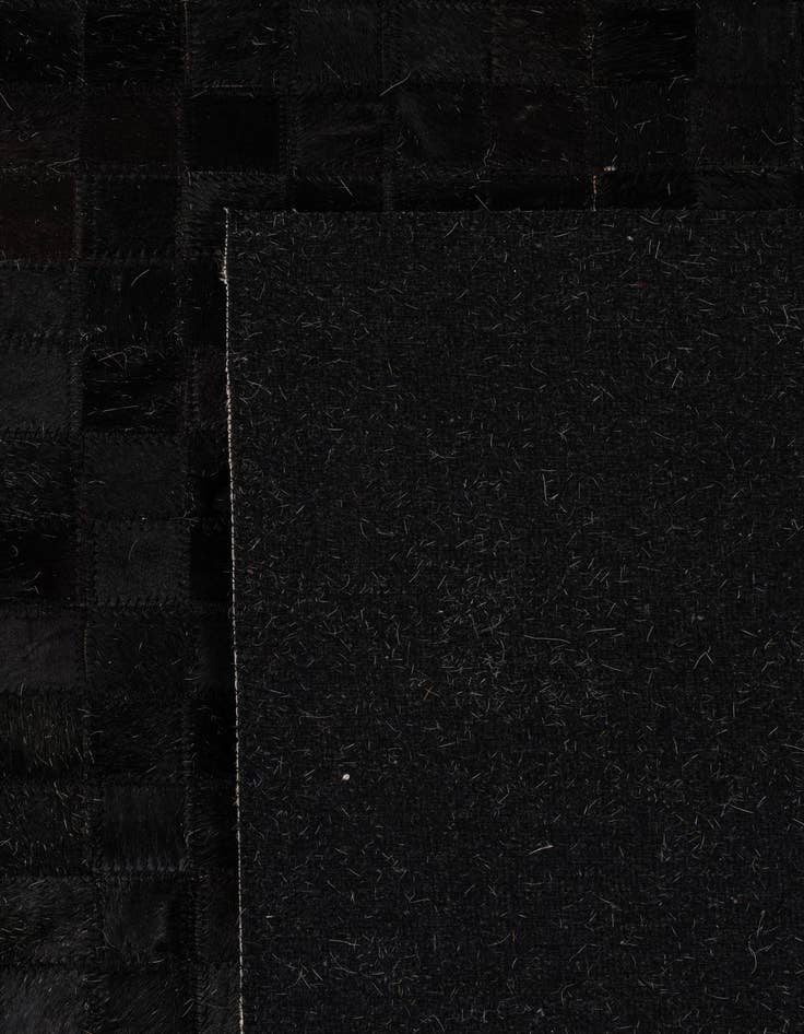 Detail image of  8' 1 x 9' 11 Cowhide - Patchwork Rug