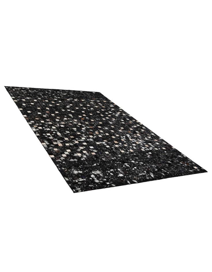 Detail image of  5' x 7' 11 Cowhide - Patchwork Rug