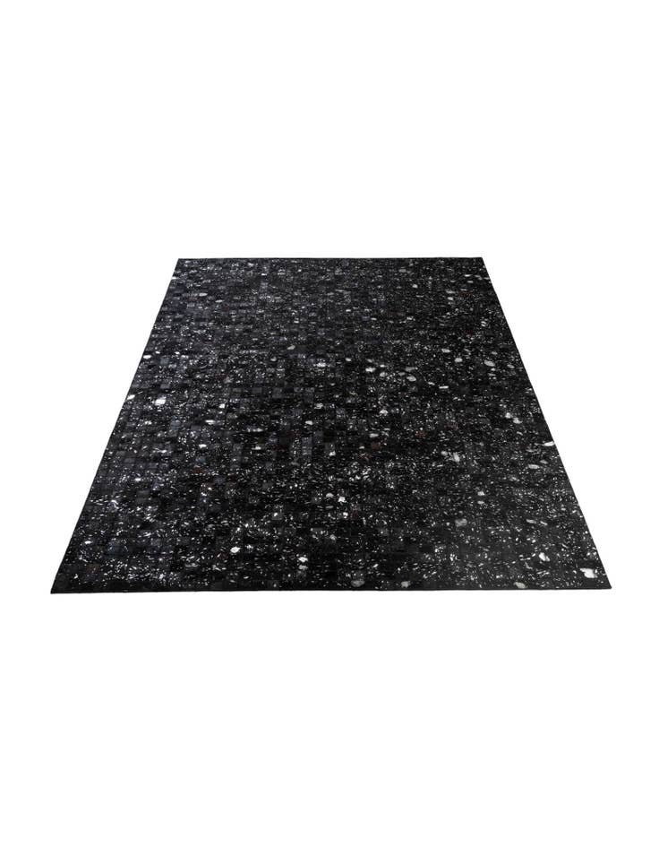 Detail image of  4' 11 x 7' 11 Cowhide - Patchwork Rug