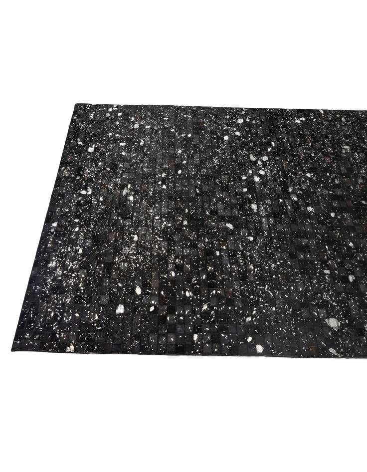 Detail image of  4' 11 x 7' 11 Cowhide - Patchwork Rug