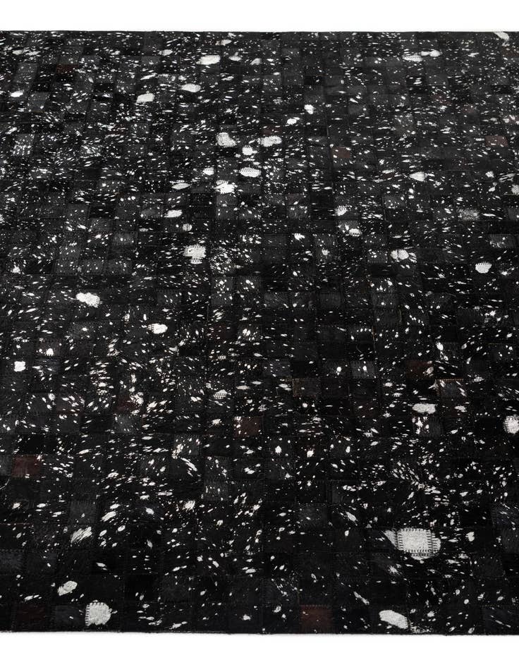 Detail image of  4' 11 x 7' 11 Cowhide - Patchwork Rug