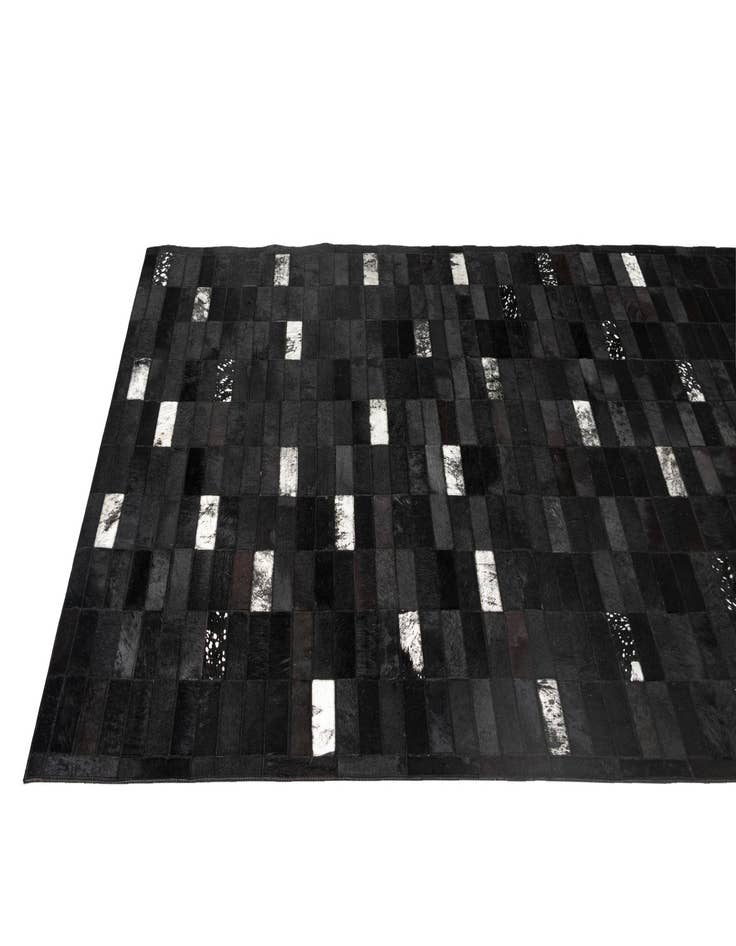 Detail image of  5' 3 x 8' 1 Cowhide - Patchwork Rug