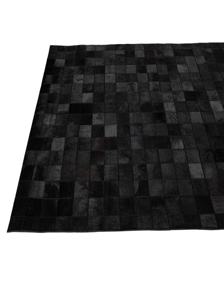 Detail image of  5' 3 x 8' 2 Cowhide - Patchwork Rug