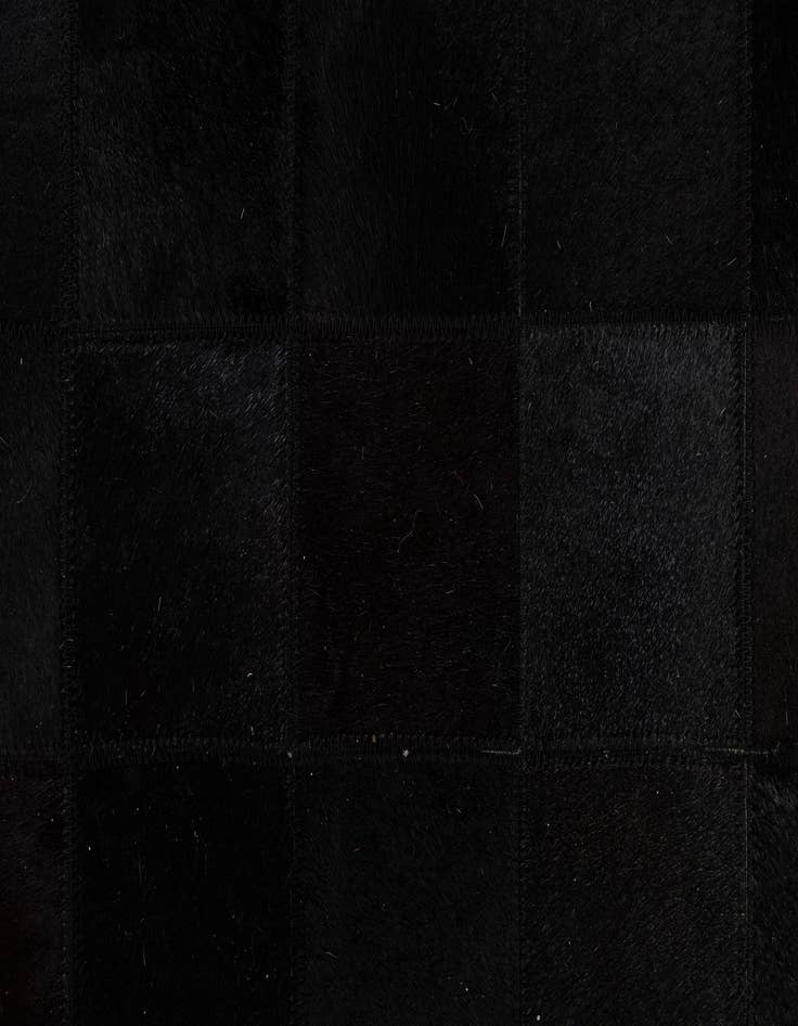 Detail image of  5' 3 x 8' 2 Cowhide - Patchwork Rug