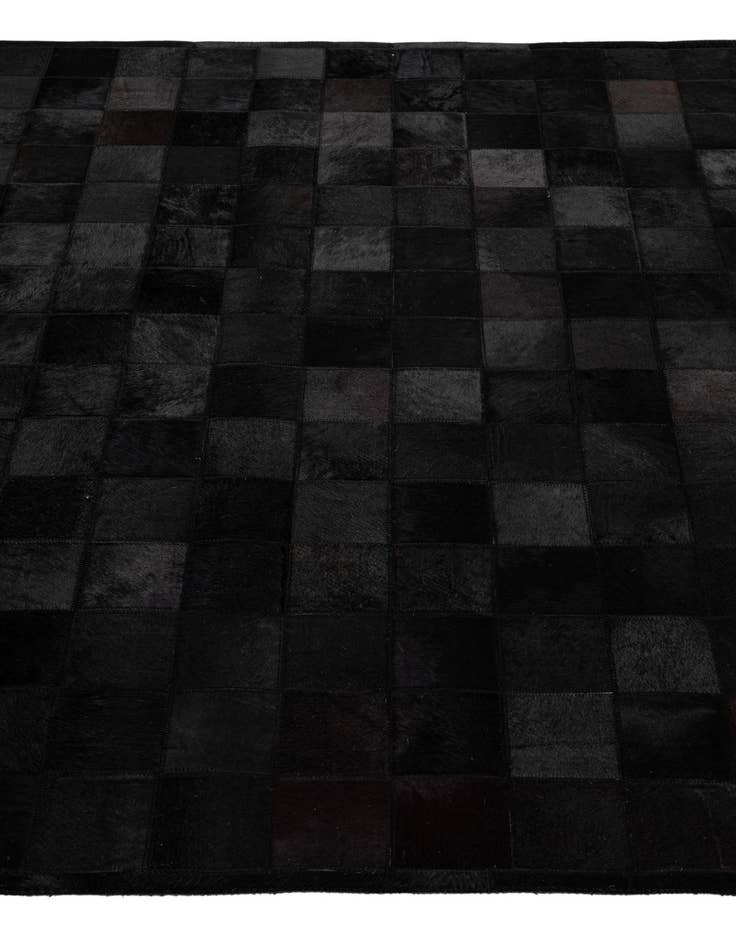 Detail image of  5' 2 x 8' Cowhide - Patchwork Rug