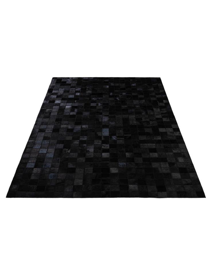 Detail image of  5' 3 x 8' 2 Cowhide - Patchwork Rug