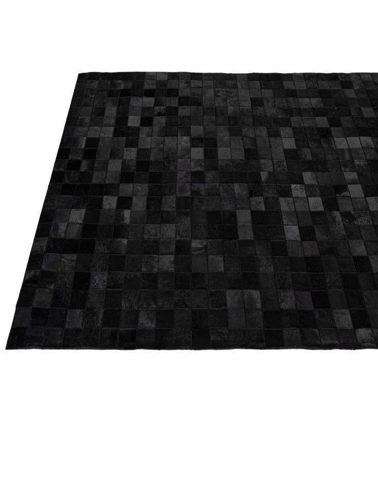 Detail image of  5' 3 x 8' 2 Cowhide - Patchwork Rug