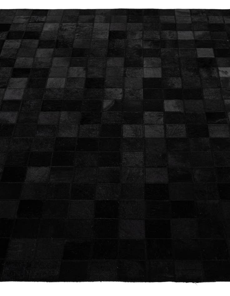 Detail image of  5' 3 x 8' 2 Cowhide - Patchwork Rug