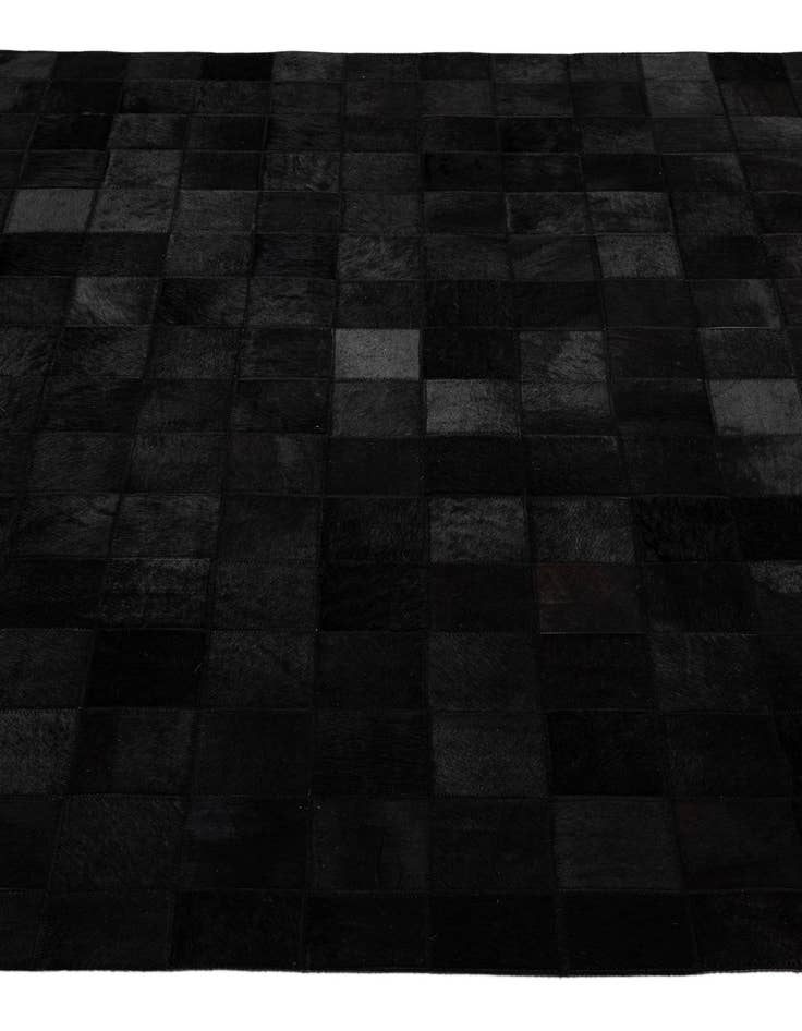 Detail image of  5' 3 x 8' 1 Cowhide - Patchwork Rug