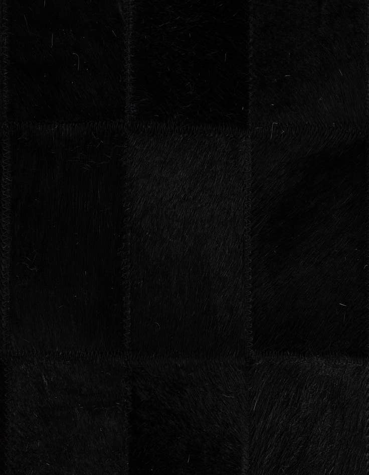 Detail image of  5' 3 x 8' 1 Cowhide - Patchwork Rug