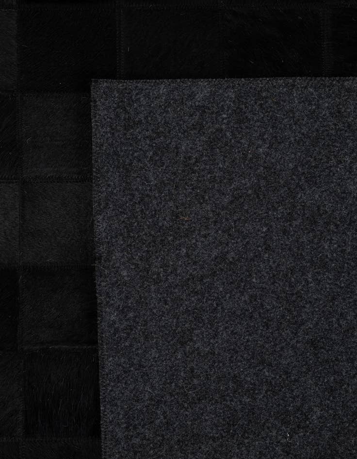 Detail image of  5' 3 x 8' 1 Cowhide - Patchwork Rug