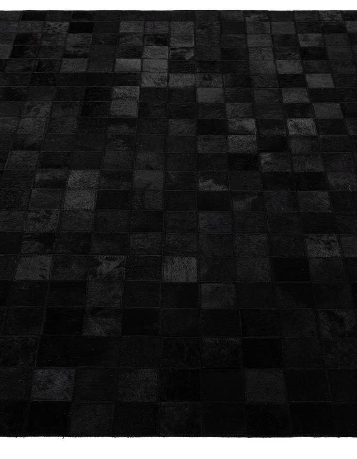 Detail image of  5' 3 x 8' 2 Cowhide - Patchwork Rug