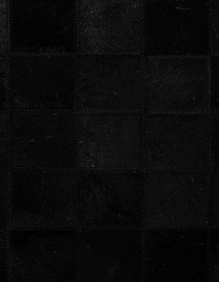 Detail image of  5' 3 x 8' 2 Cowhide - Patchwork Rug