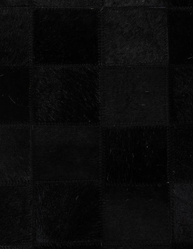 Detail image of  5' 3 x 8' 2 Cowhide - Patchwork Rug