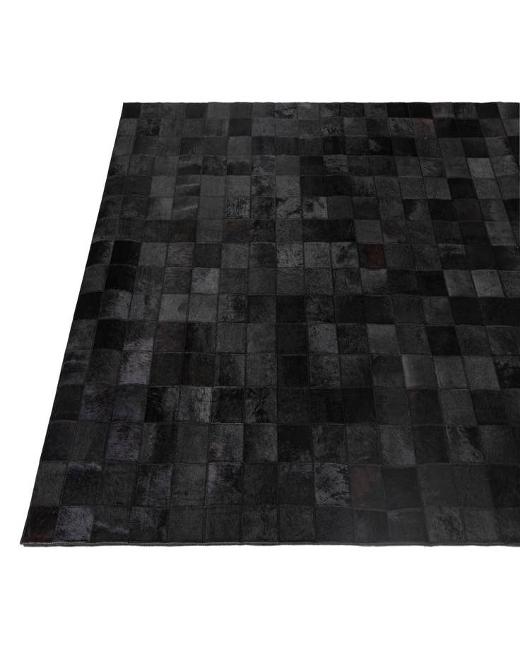 Detail image of  5' 3 x 8' 1 Cowhide - Patchwork Rug