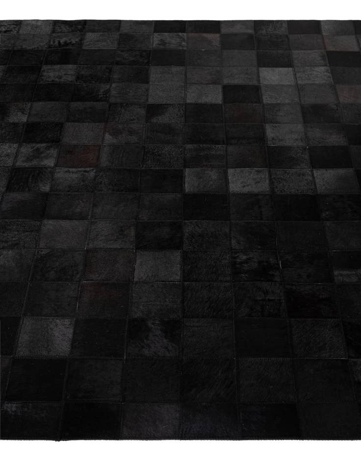 Detail image of  5' 3 x 8' 1 Cowhide - Patchwork Rug