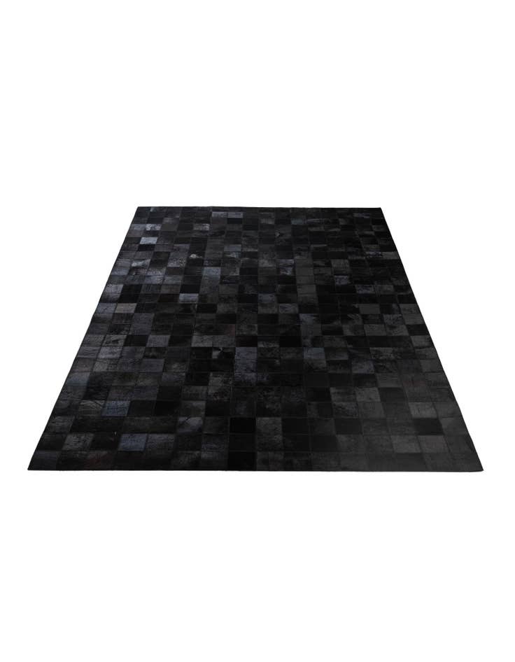 Detail image of  5' 3 x 8' 2 Cowhide - Patchwork Rug