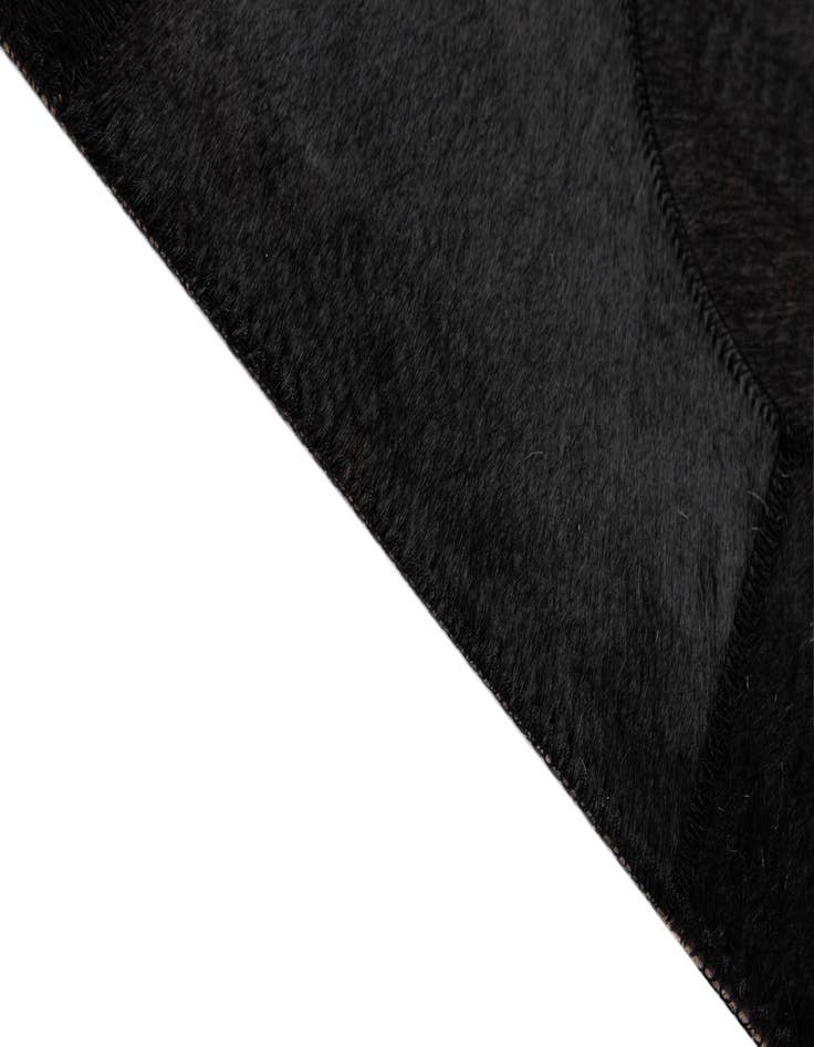 Detail image of  5' 3 x 7' 5 Cowhide - Patchwork Rug