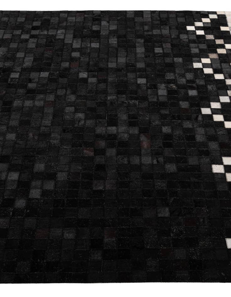 Detail image of  5' x 8' 1 Cowhide - Patchwork Rug