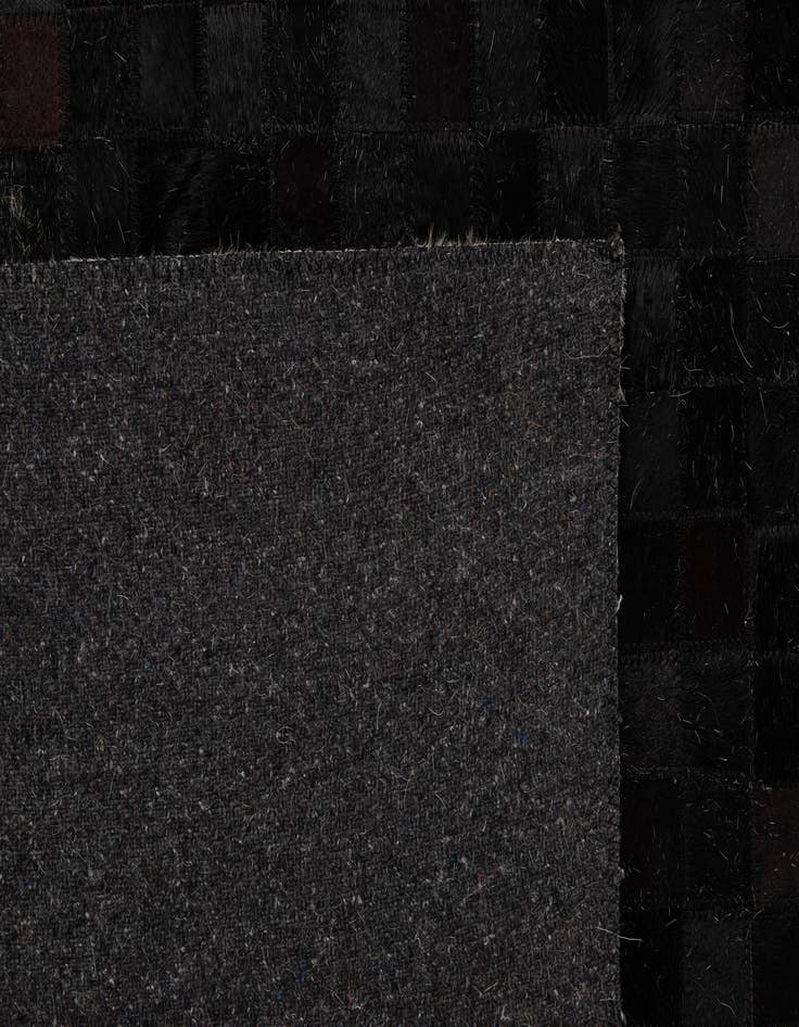 Detail image of  5' x 8' 1 Cowhide - Patchwork Rug