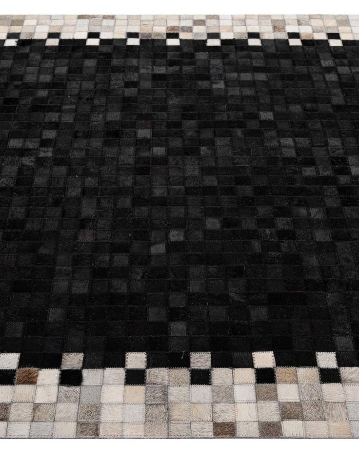 Detail image of  5' x 8' Cowhide - Patchwork Rug