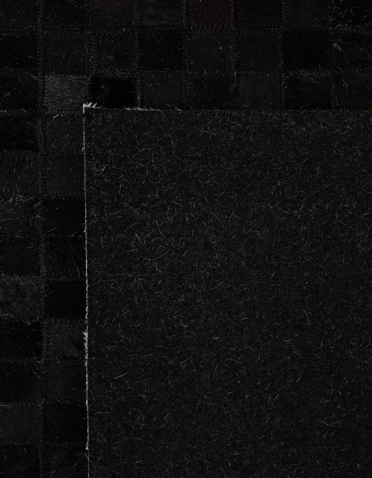 Detail image of  5' x 7' 11 Cowhide - Patchwork Rug