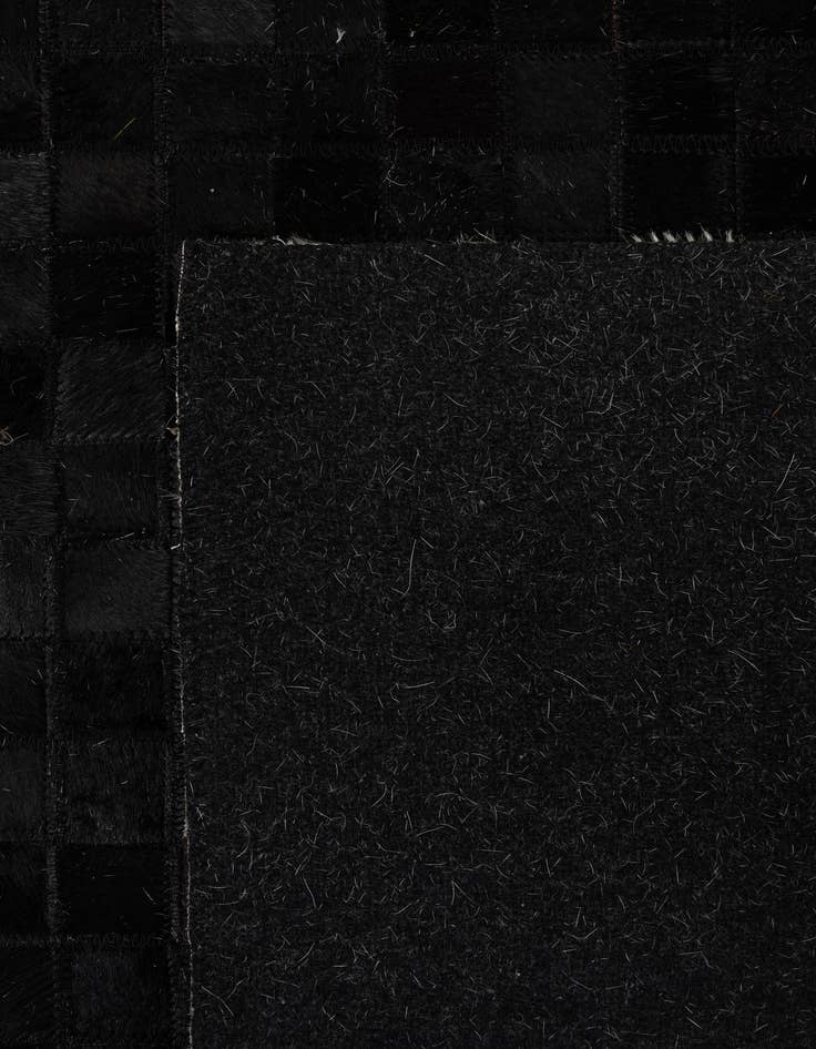 Detail image of  5' 1 x 8' 1 Cowhide - Patchwork Rug