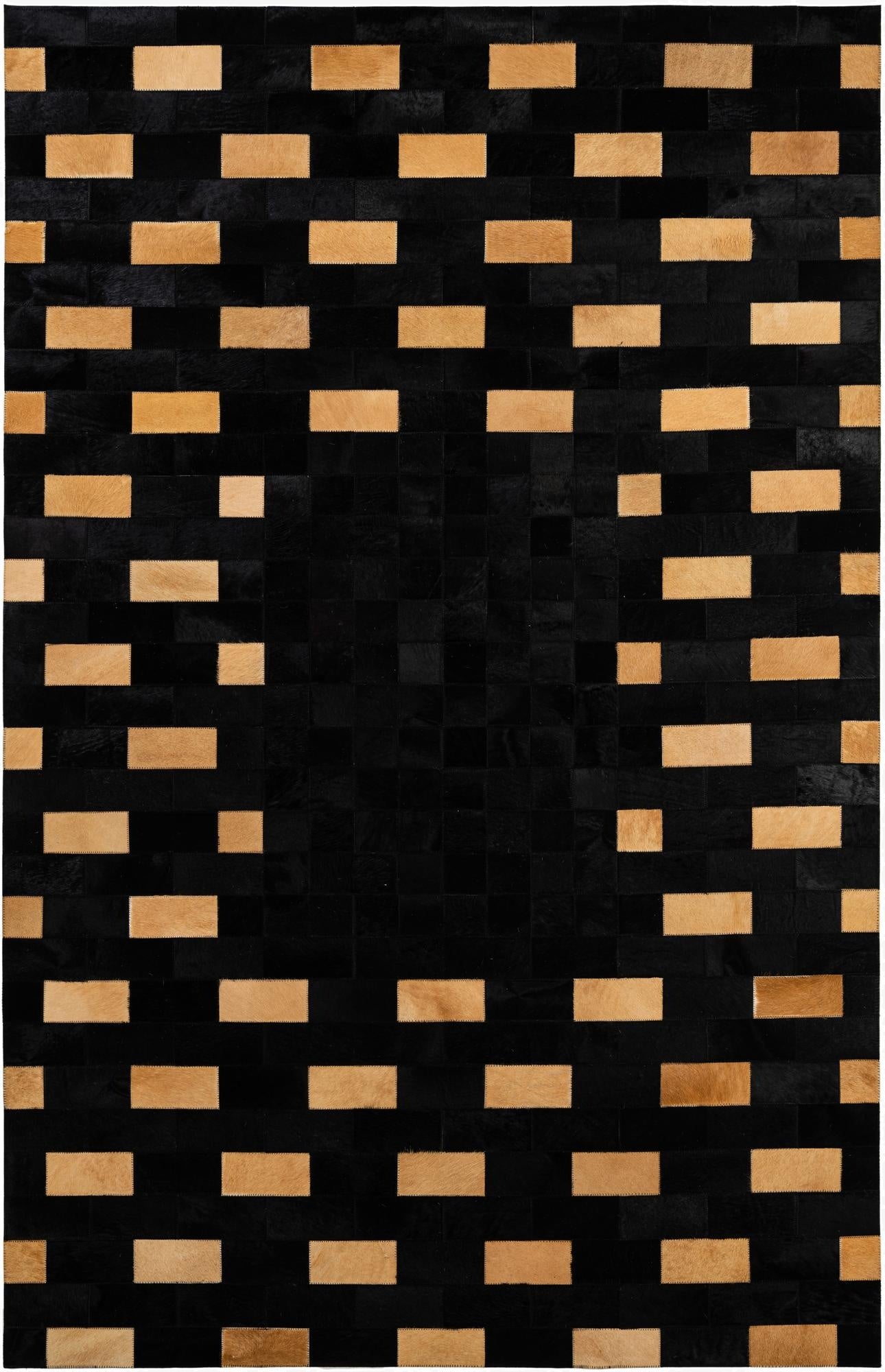  5' 1 x 7' 11 Cowhide - Patchwork Rug
